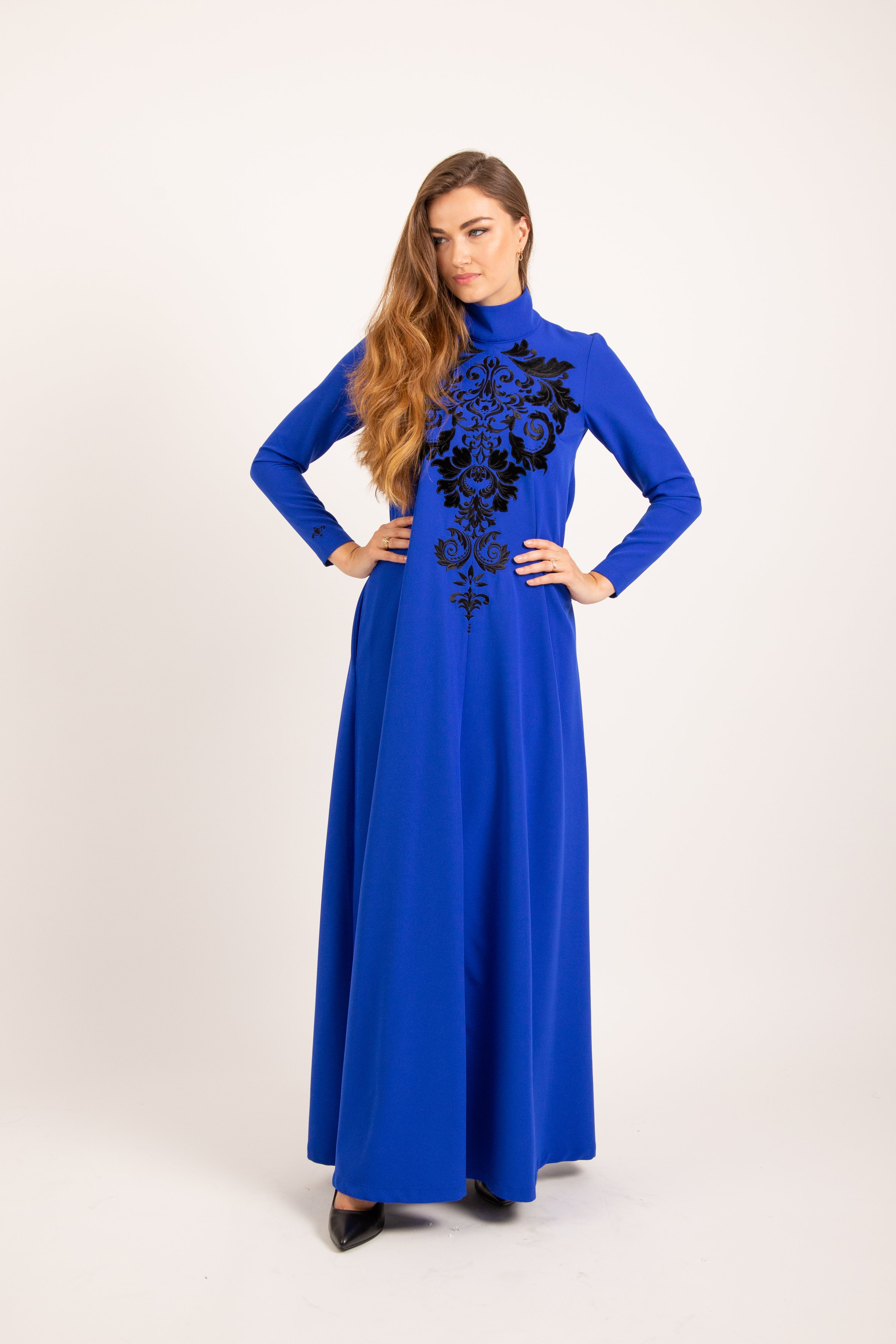 Diadem Dress - Royal Blue