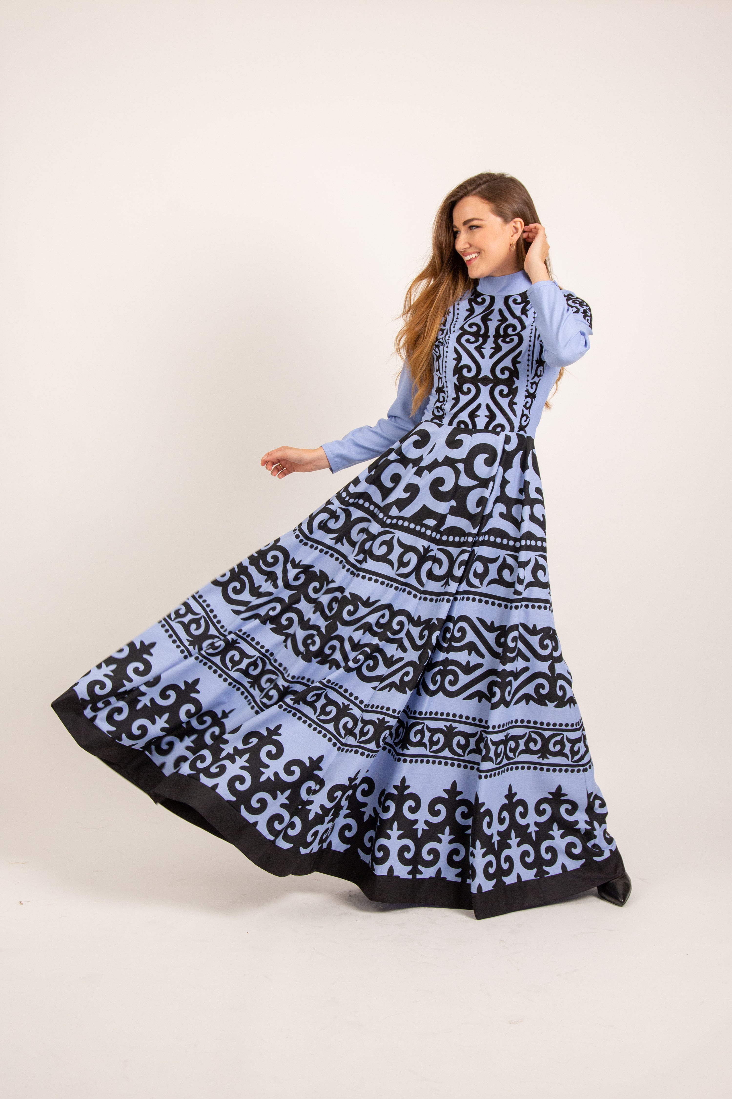 Anaar Dress - Blue