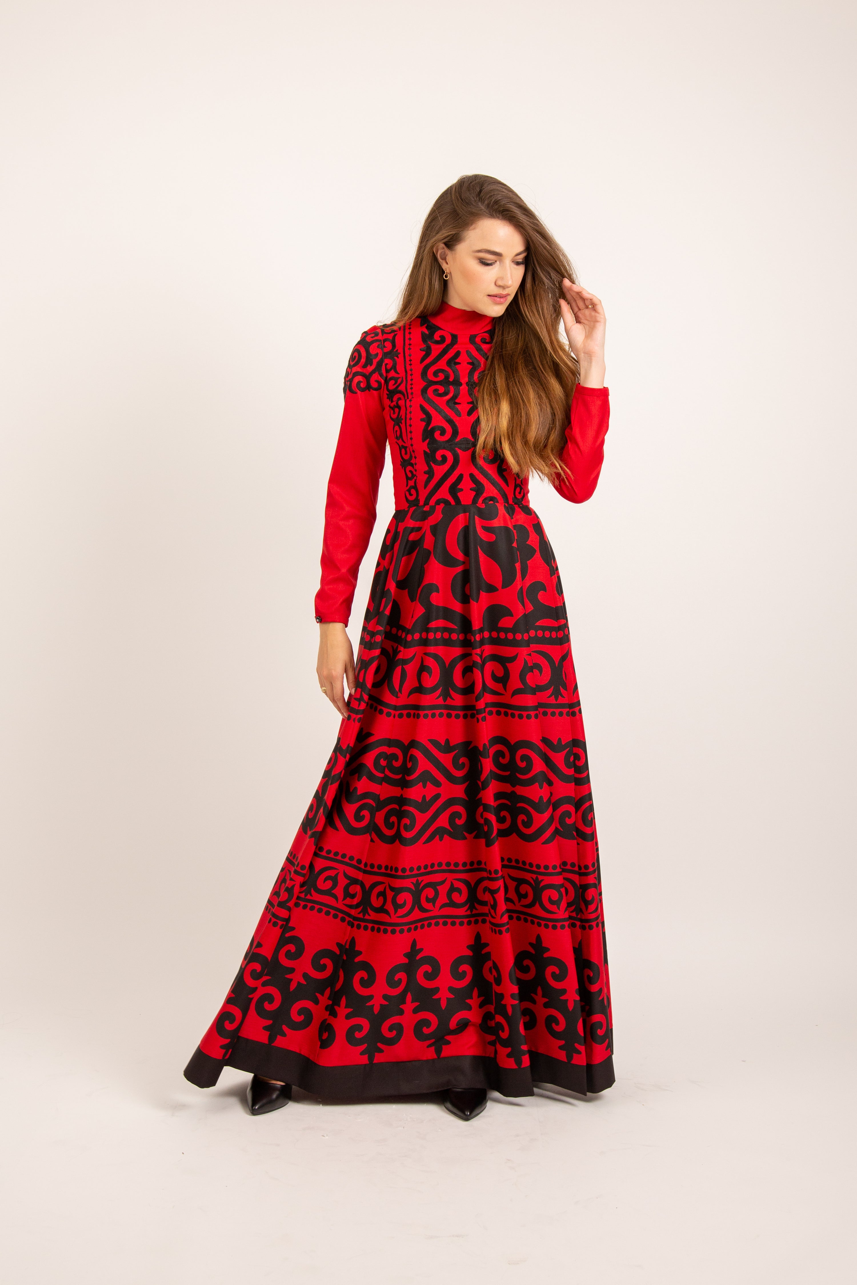 Anaar Dress - Red