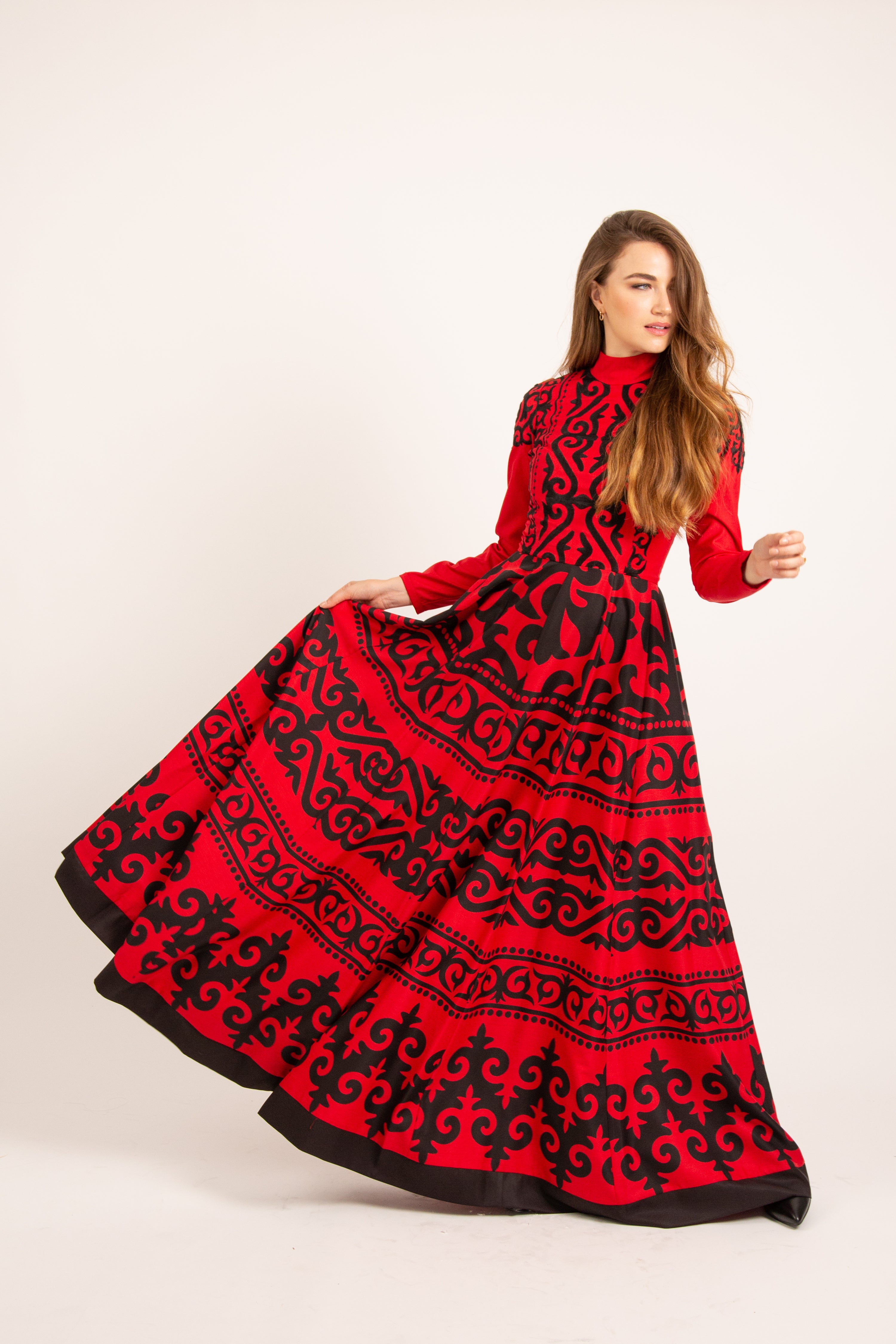 Anaar Dress - Red