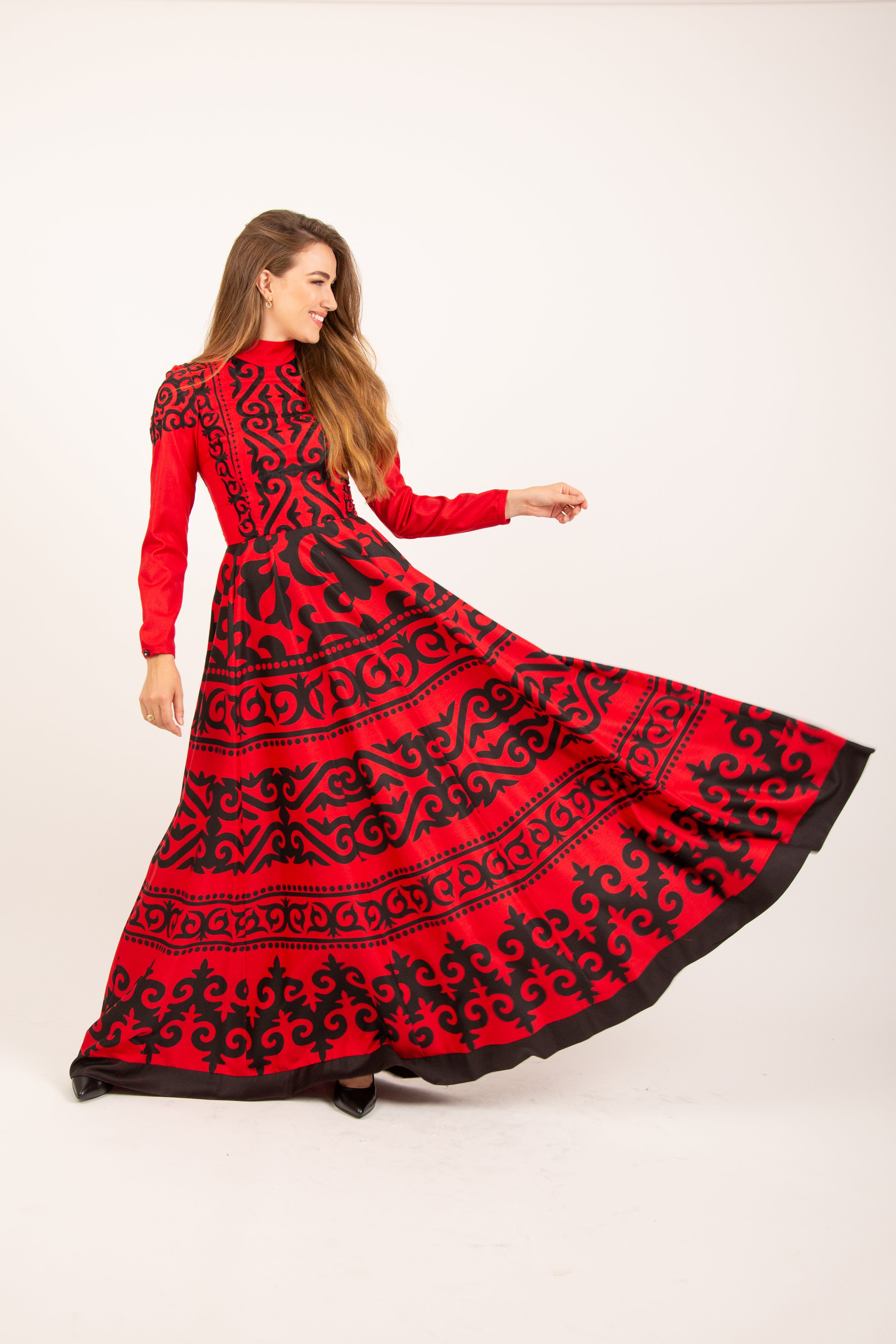 Anaar Dress - Red