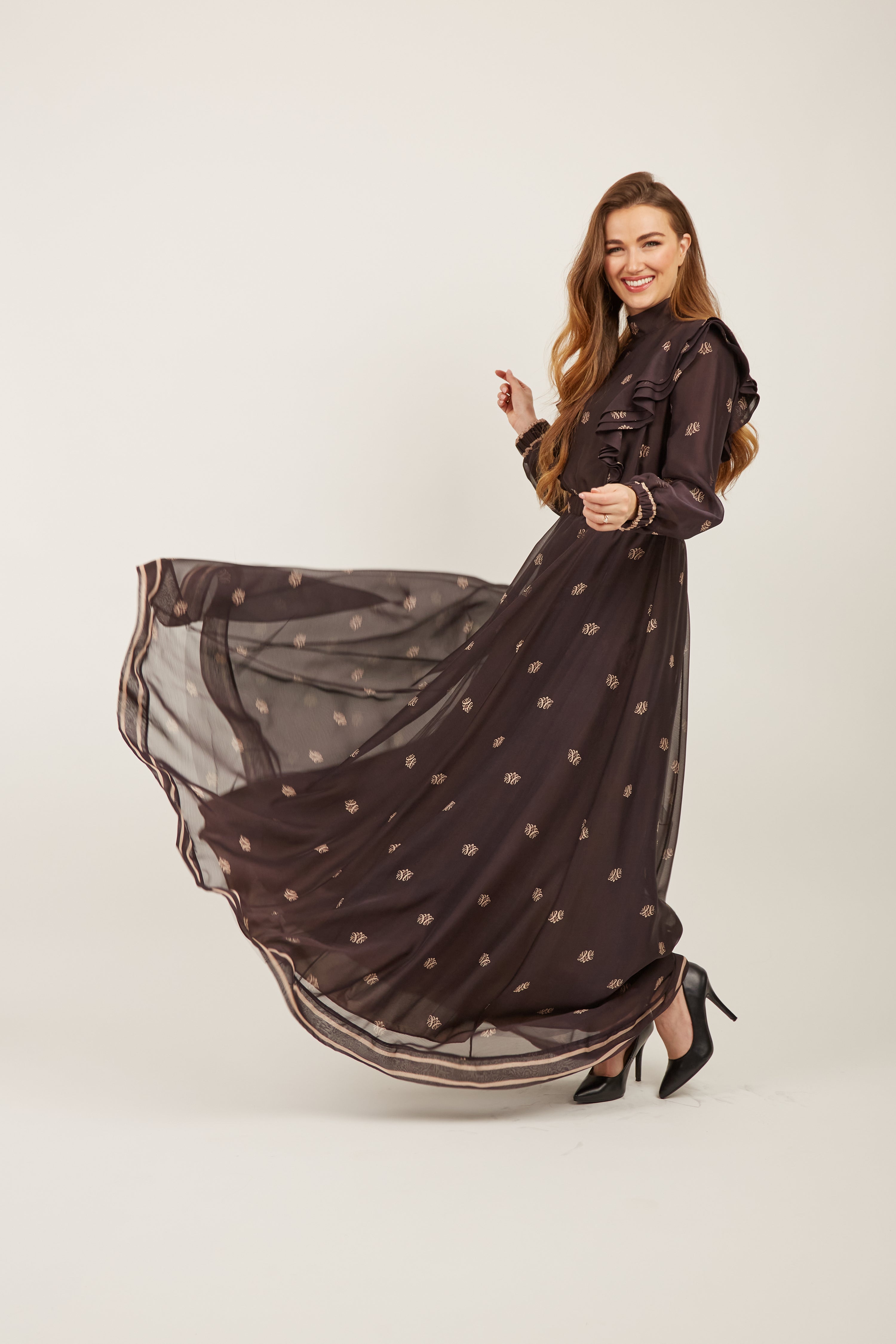 Perla Paisley Dress