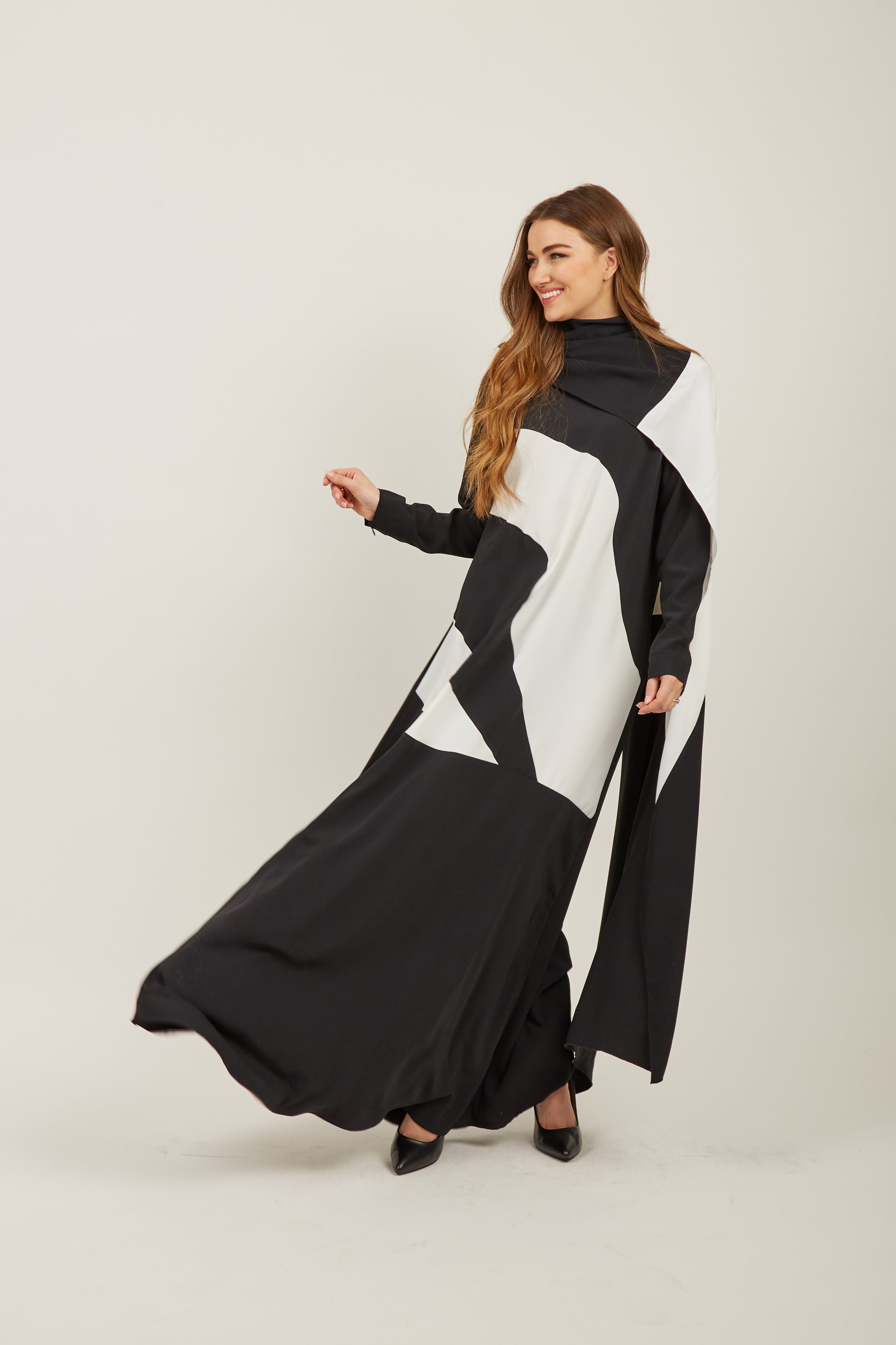 Eliza Drape Maxi dress