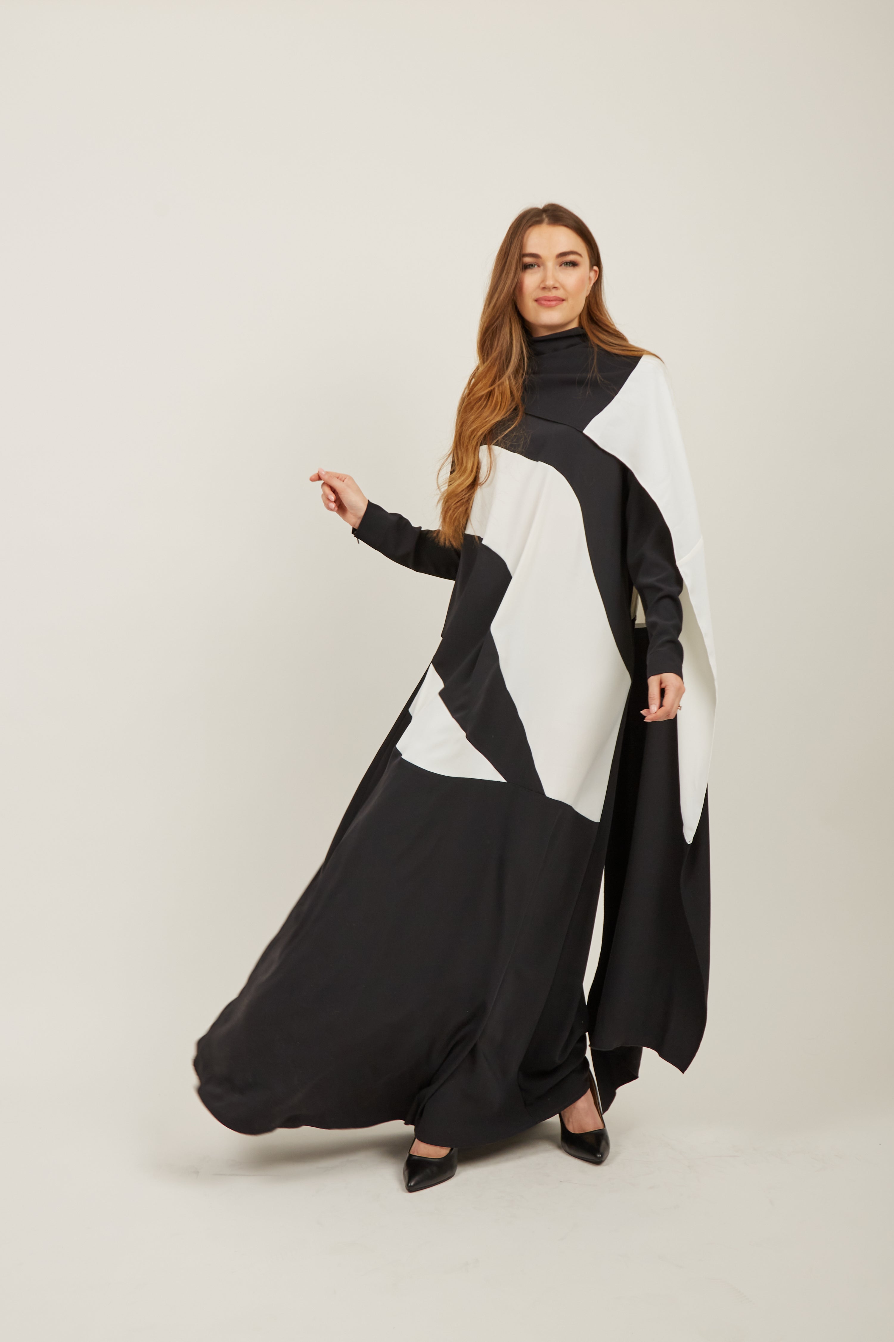 Eliza Drape Maxi dress