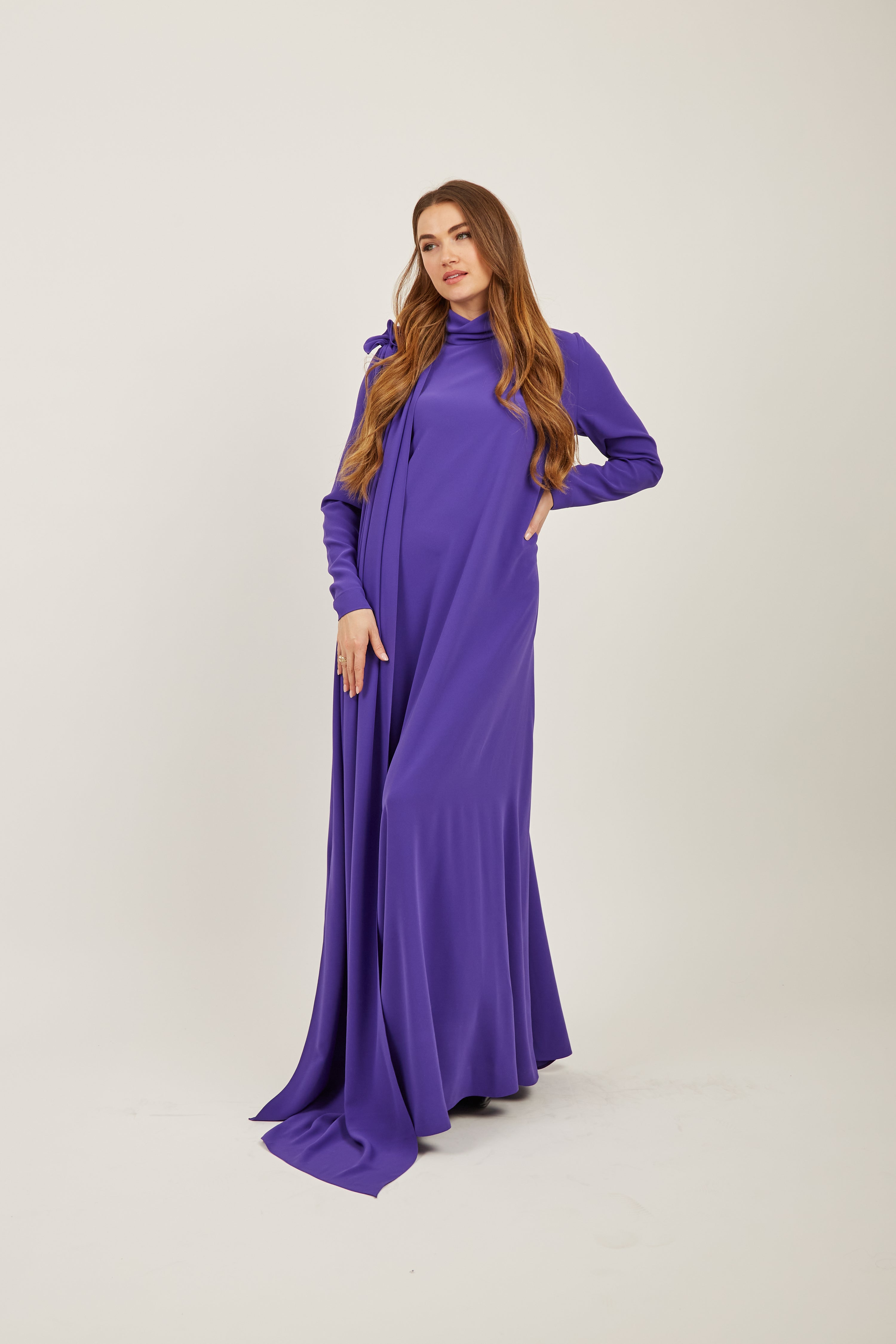 Violla Magic shawl Maxi Dress