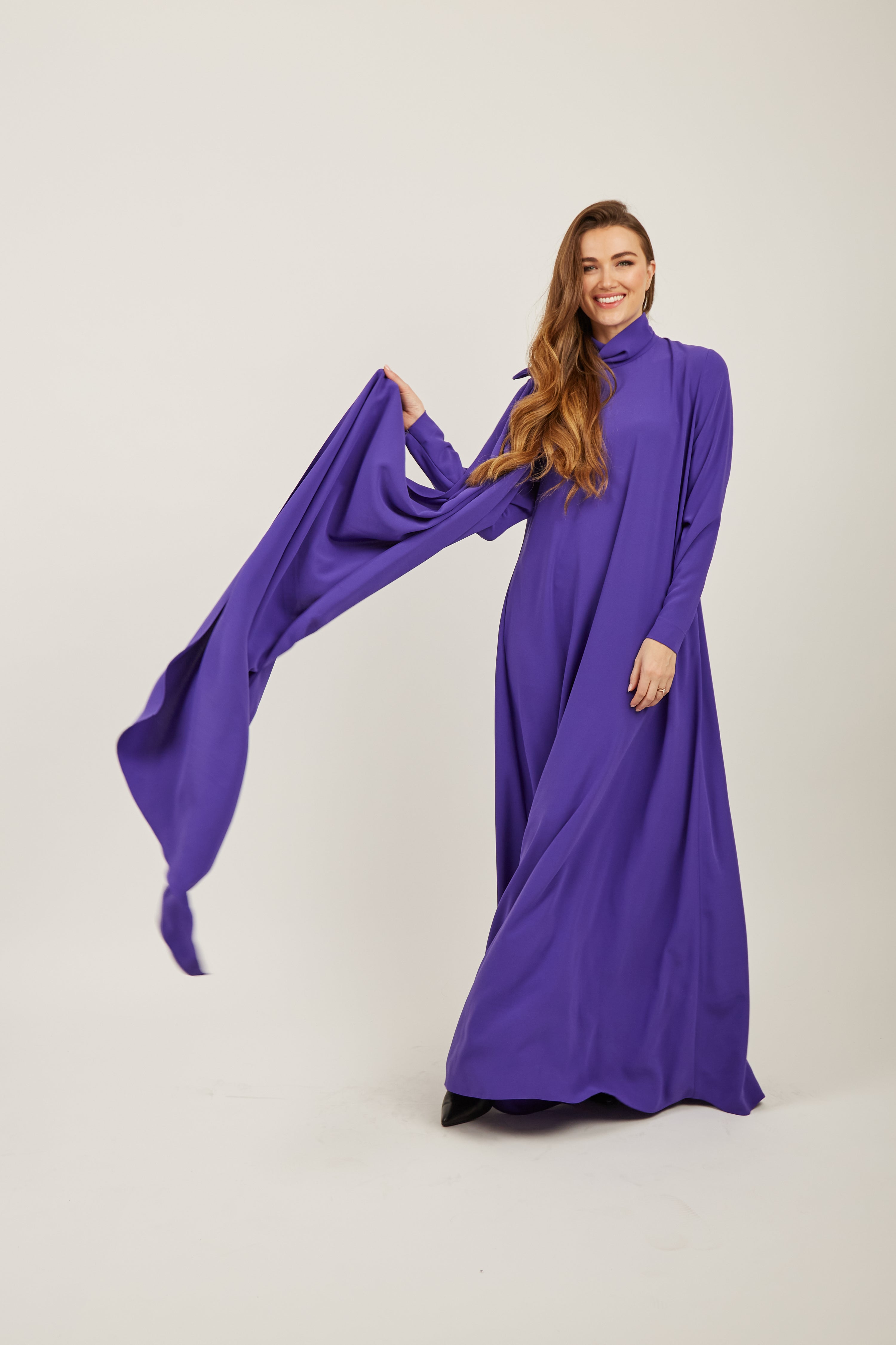 Violla Magic shawl Maxi Dress