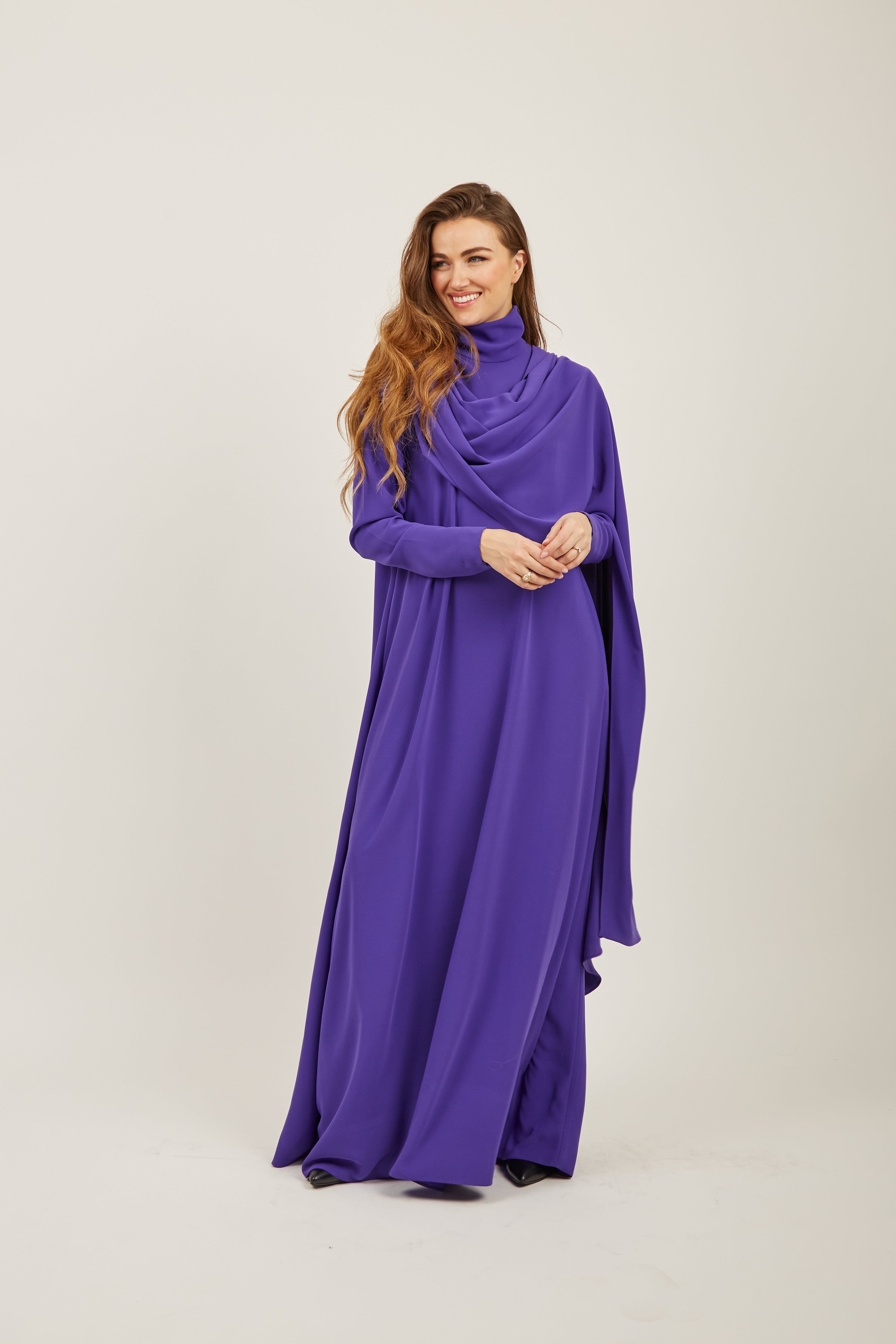 Violla Magic shawl Maxi Dress