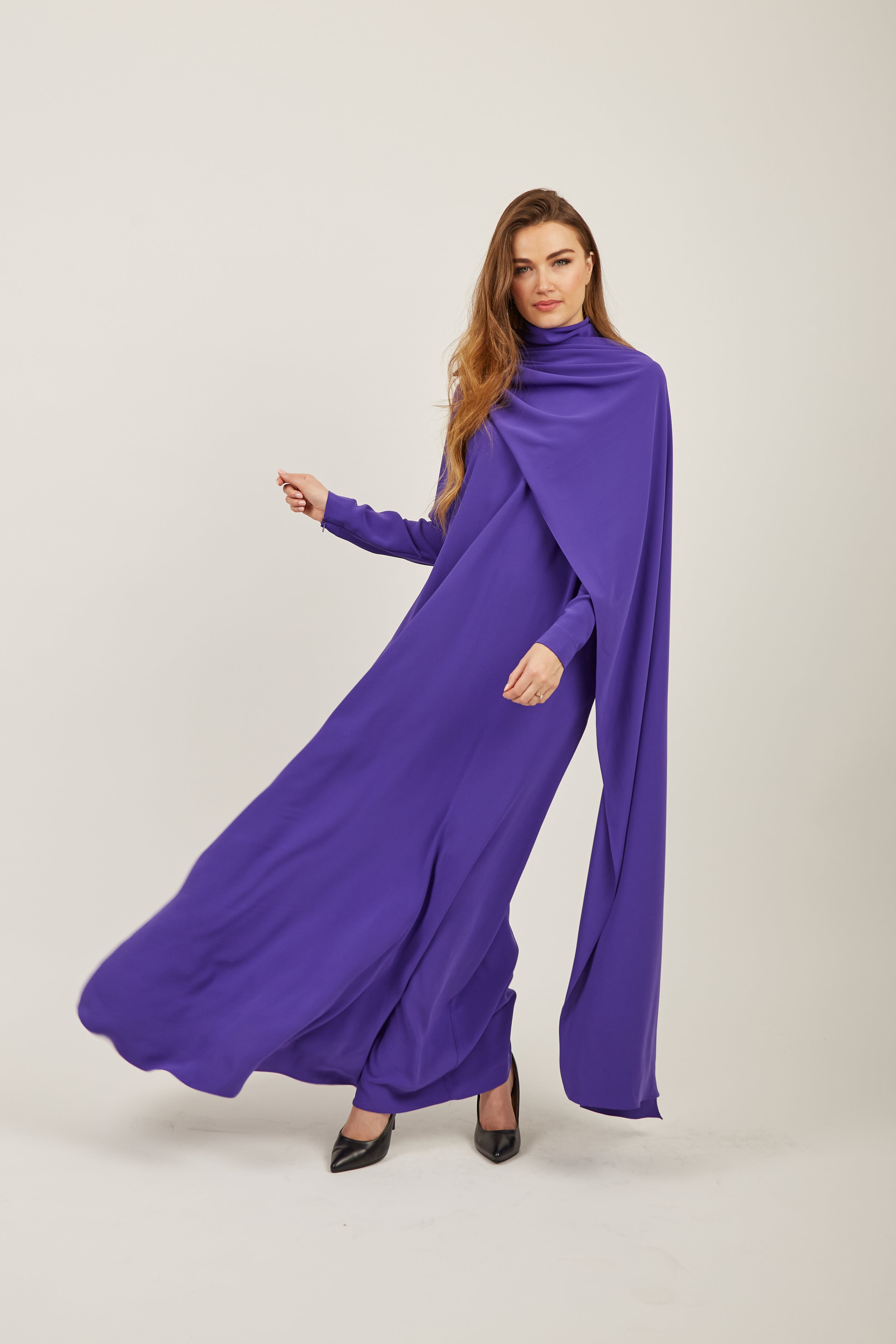 Violla Magic shawl Maxi Dress