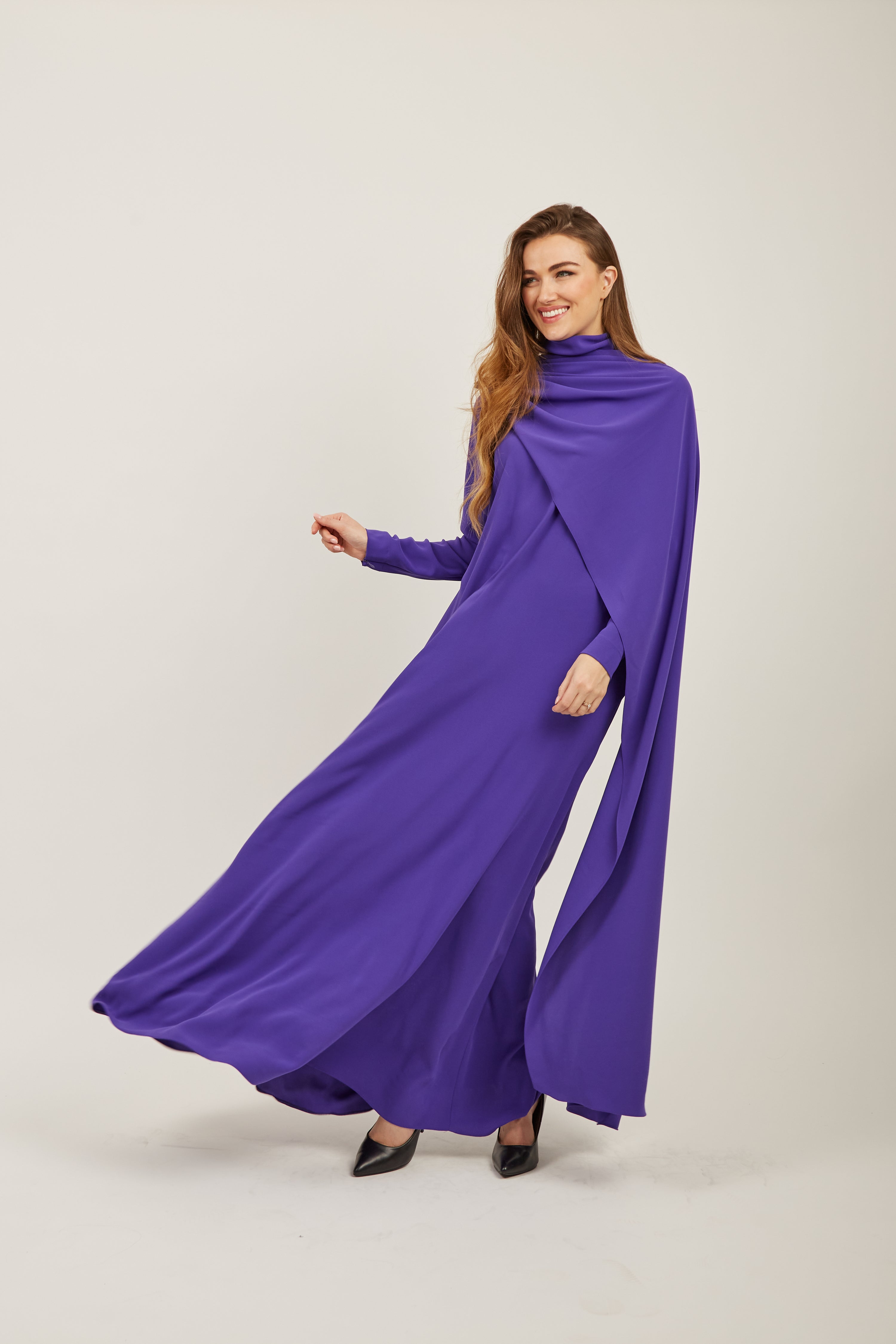 Violla Magic shawl Maxi Dress