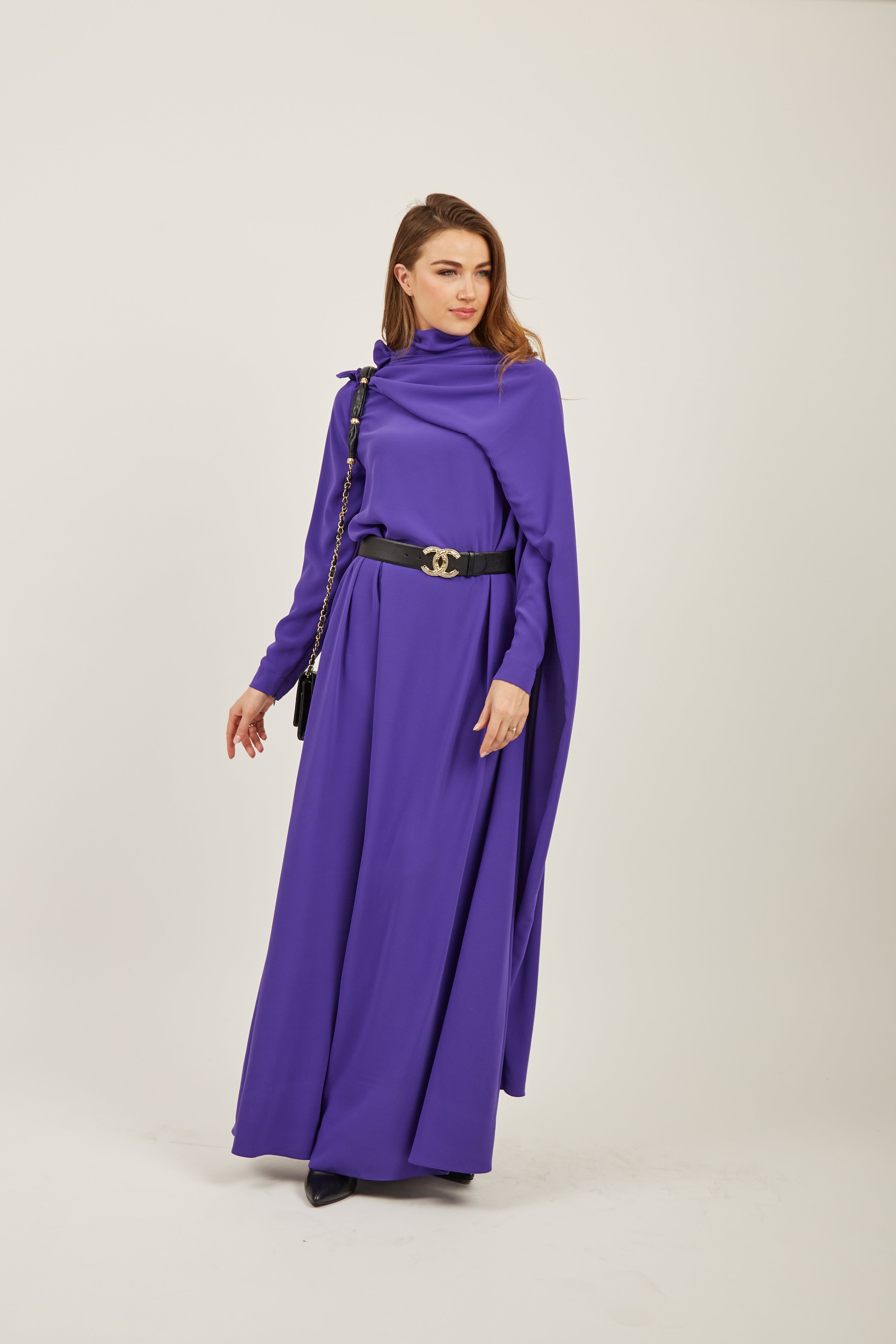 Violla Magic shawl Maxi Dress