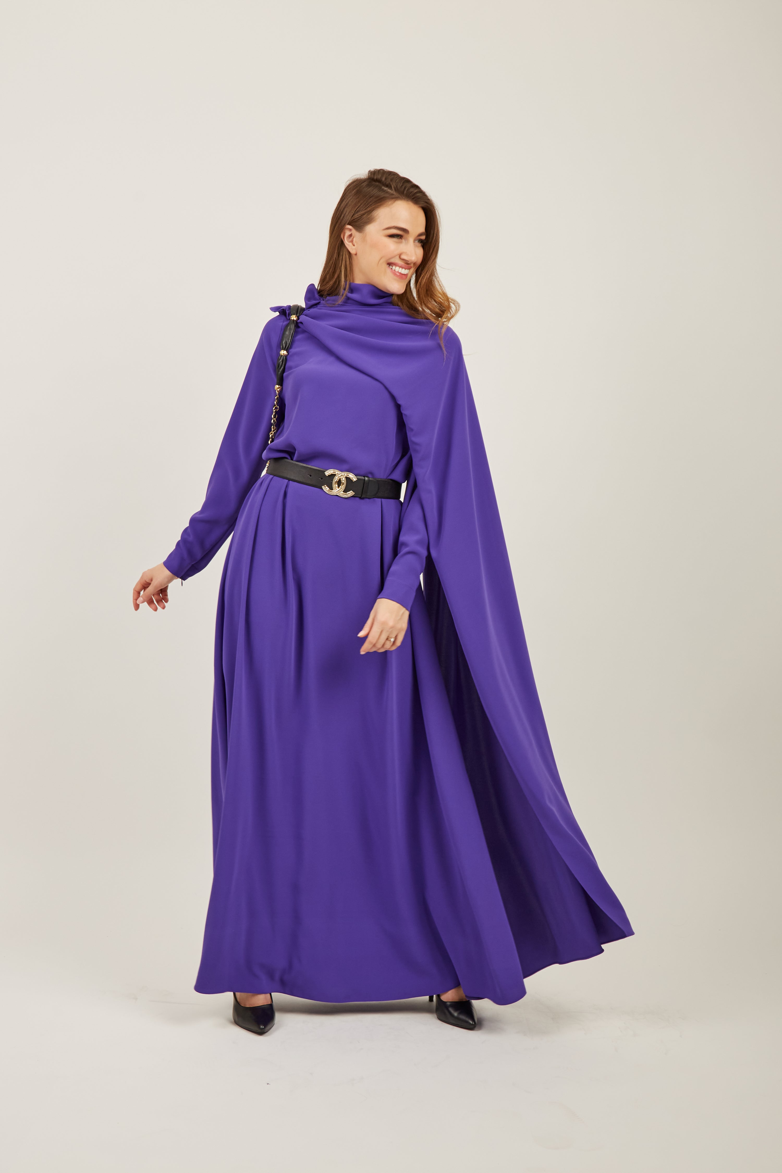 Violla Magic shawl Maxi Dress