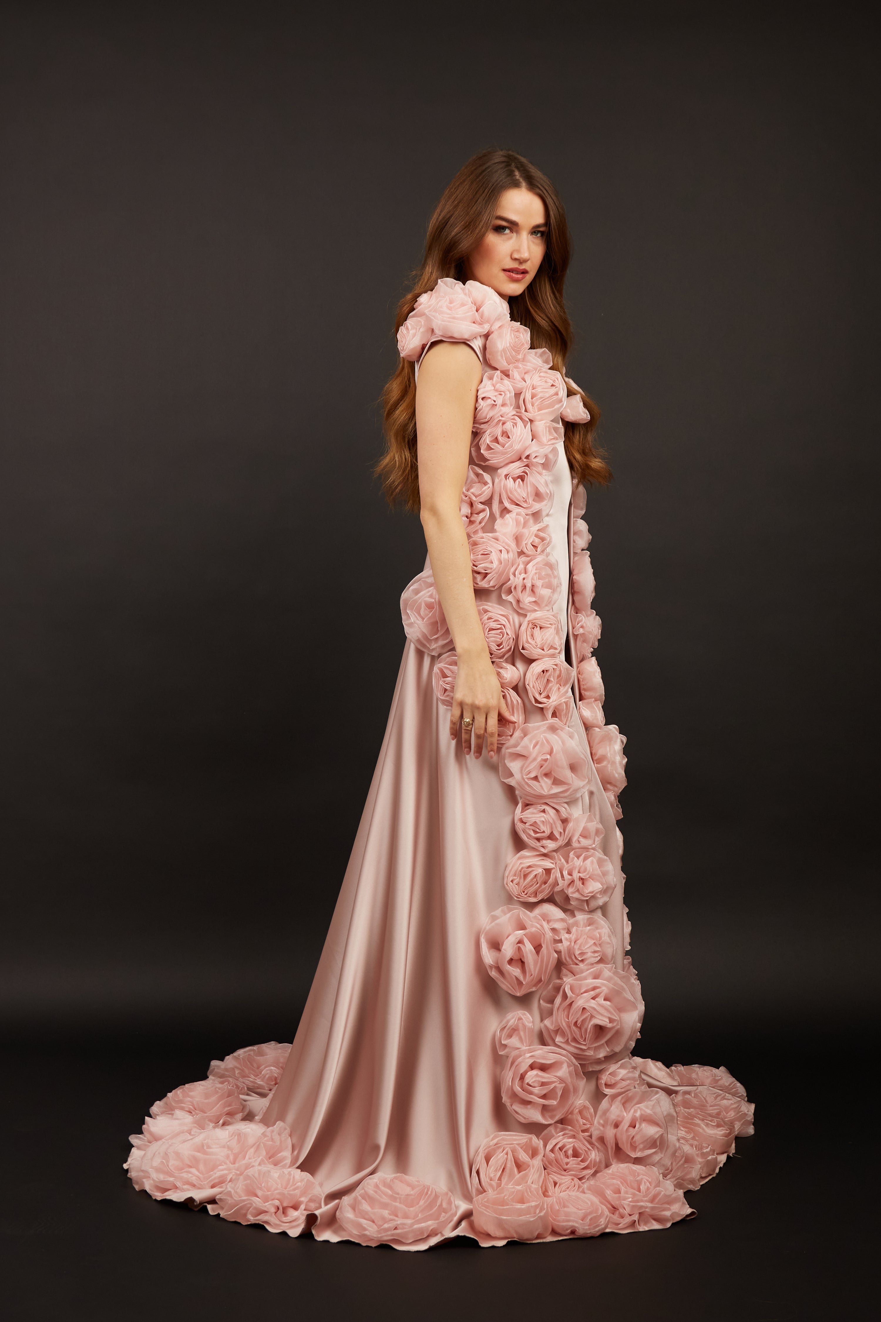 Rosemari 3D Exclusive Maxi Dress