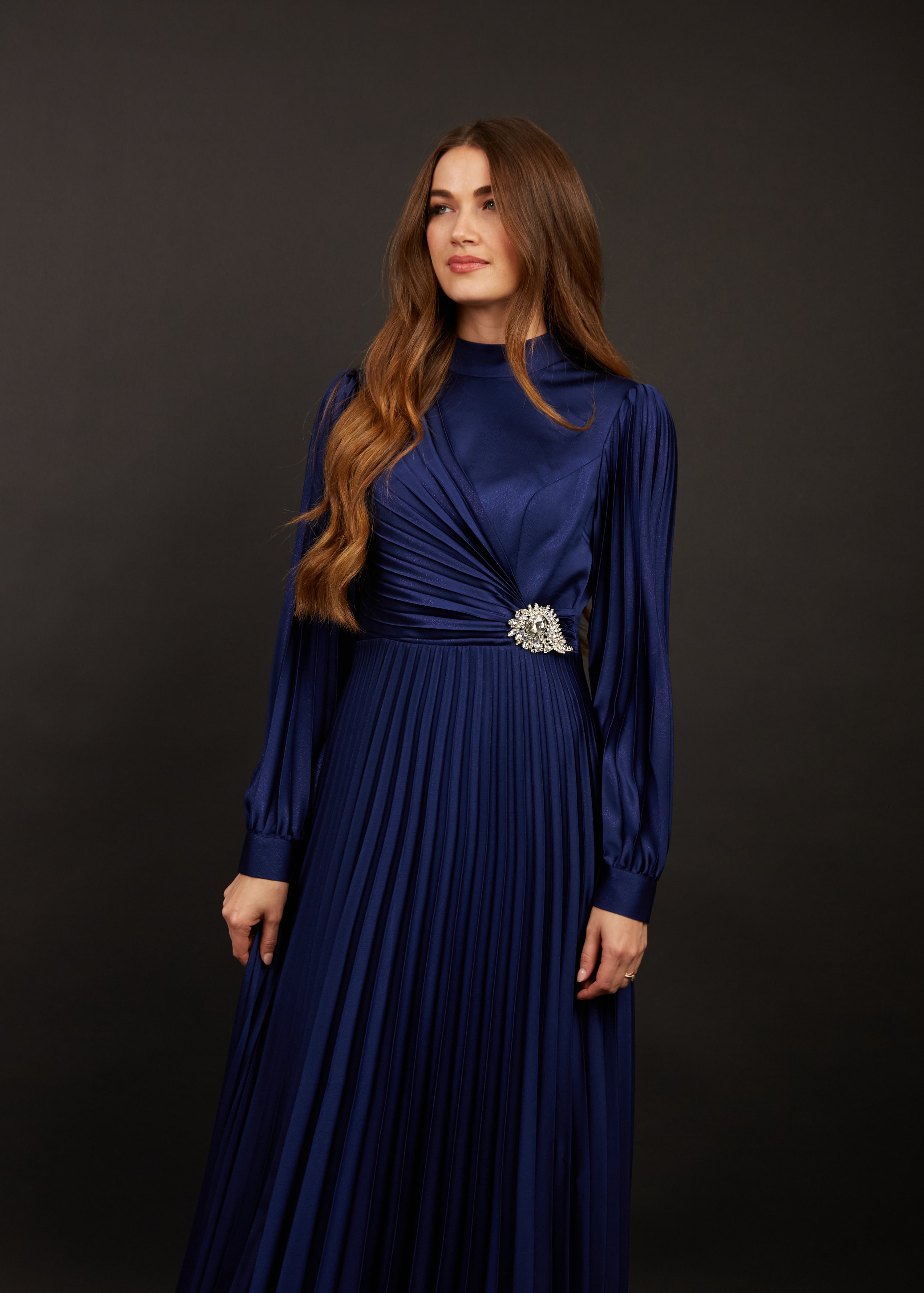 Gloria Royal Blue Maxi Dress